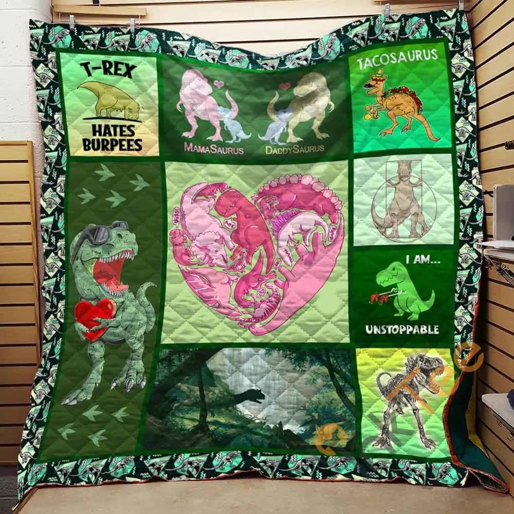 Dinosaur  Blanket Th1707 Quilt