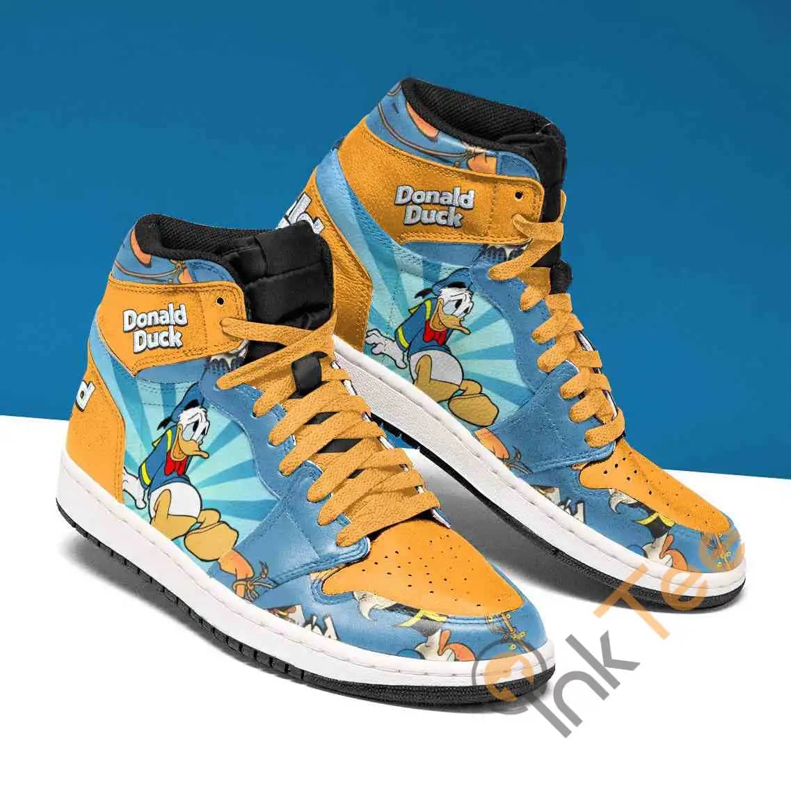 Donald Duck Custom Air Jordan Shoes