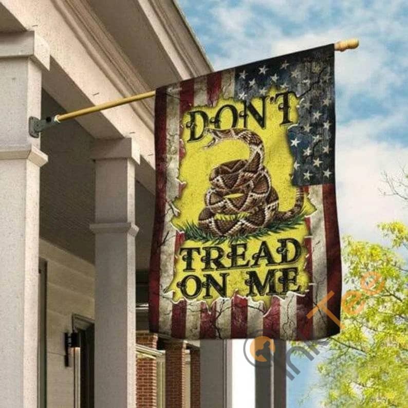 Don?t Tread On Me American Libertarian Gadsden Sku 0212 House Flag