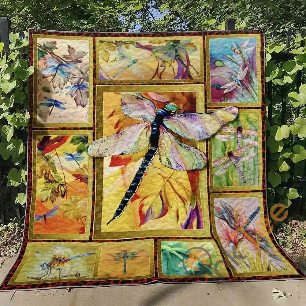 Dragonfly Ver11  Blanket Th1507 Quilt