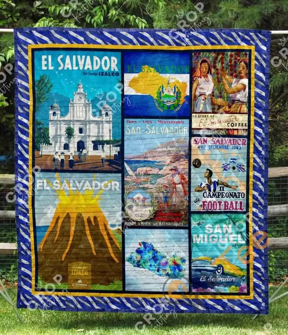 El Salvador  Blanket Th1307 Quilt