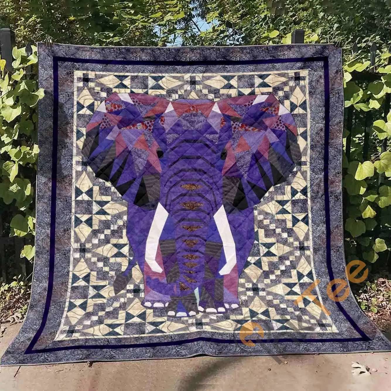 Elephant Ver12  Blanket Th1507 Quilt