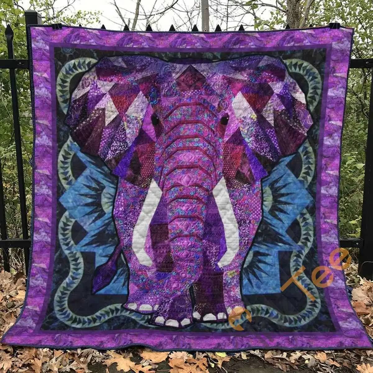 Elephant Ver13  Blanket Th1507 Quilt