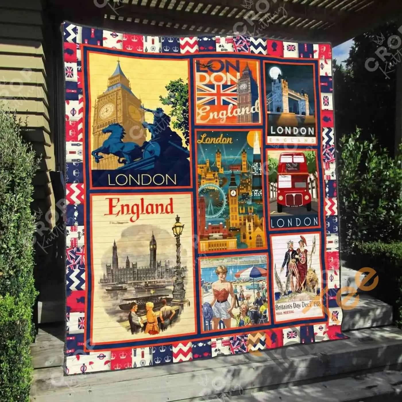England  Blanket Th1307 Quilt