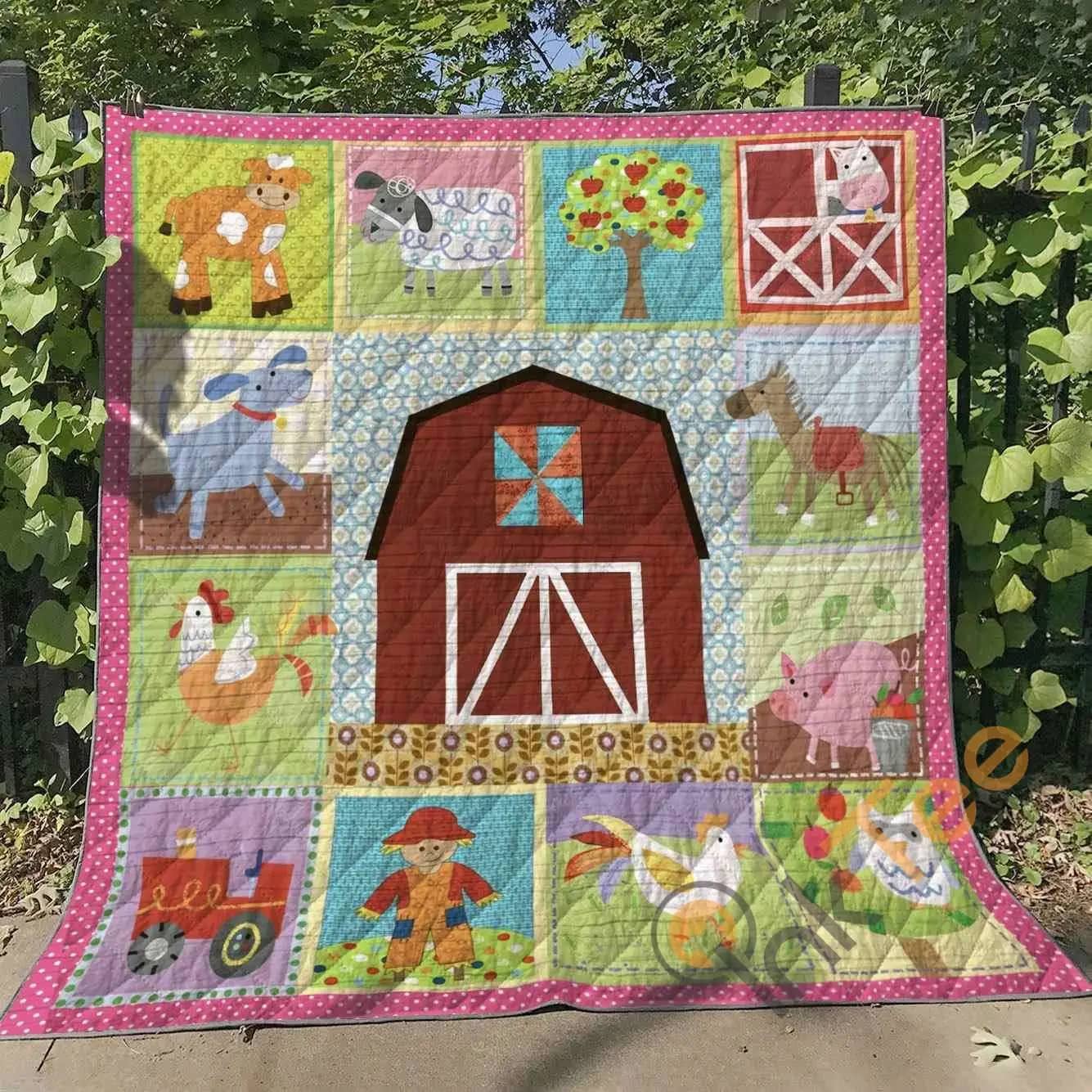 Farm V2  Blanket TH2906 Quilt