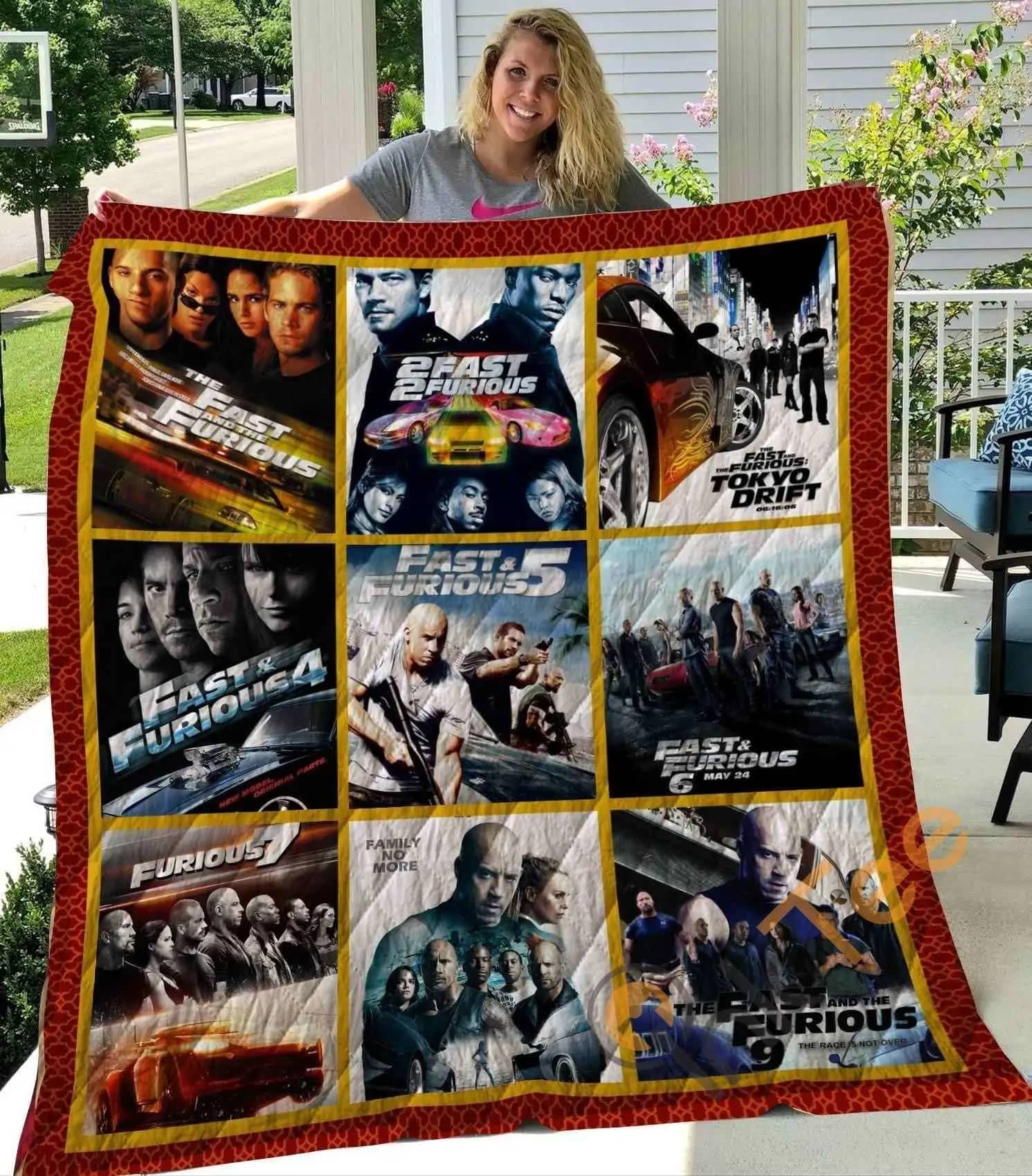 Fast And Furious  Blanket Th1507 Quilt