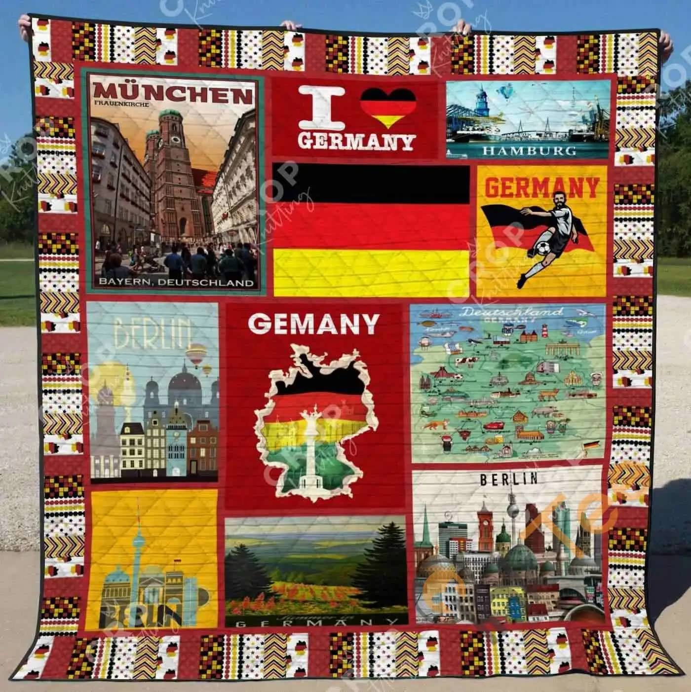 Germany 2  Blanket Th1307 Quilt
