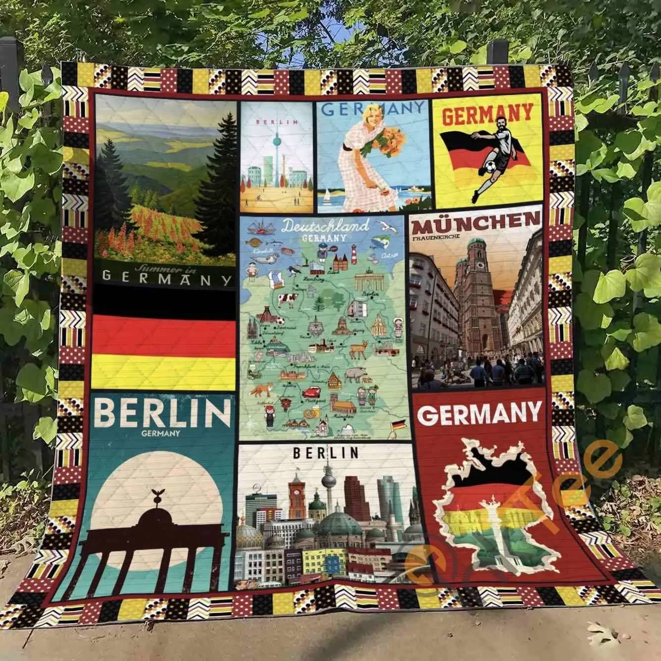 Germany  Blanket Th1507 Quilt