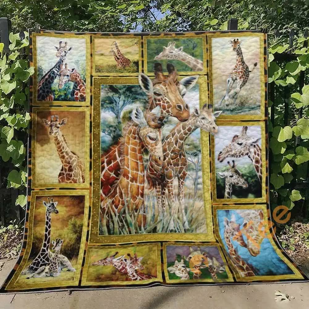 Giraffe  Blanket Th1507 Quilt