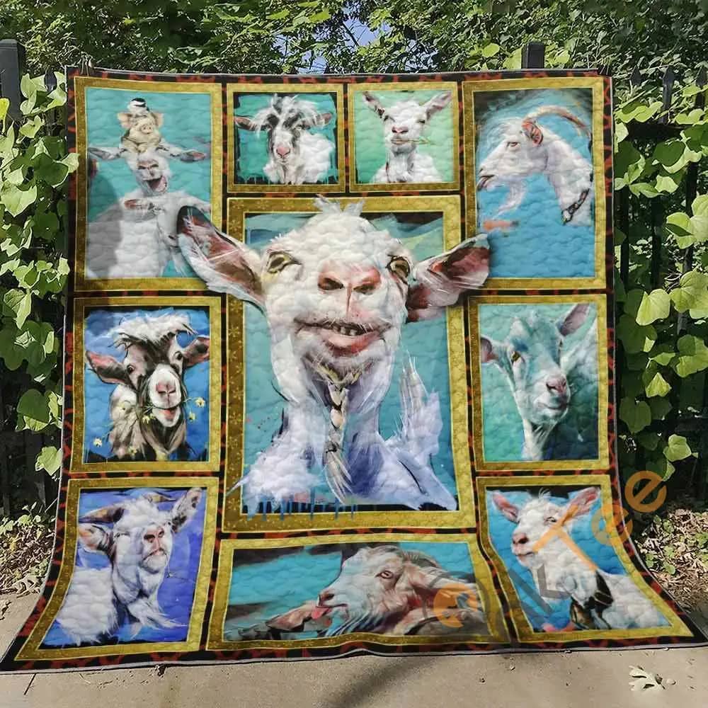 Goat  Blanket Th1507 Quilt