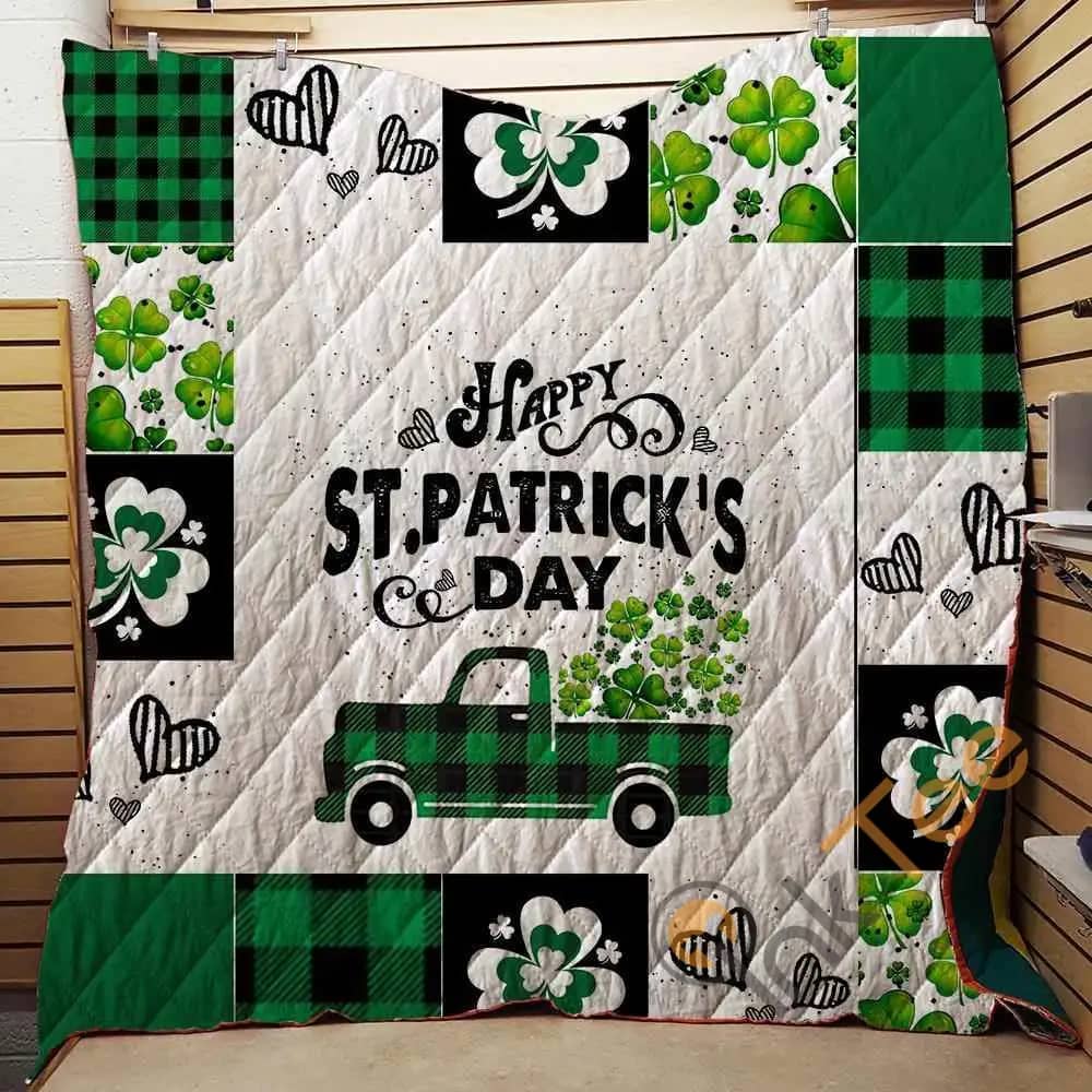Happy St.patrick'S Day 1  Blanket Th1707 Quilt