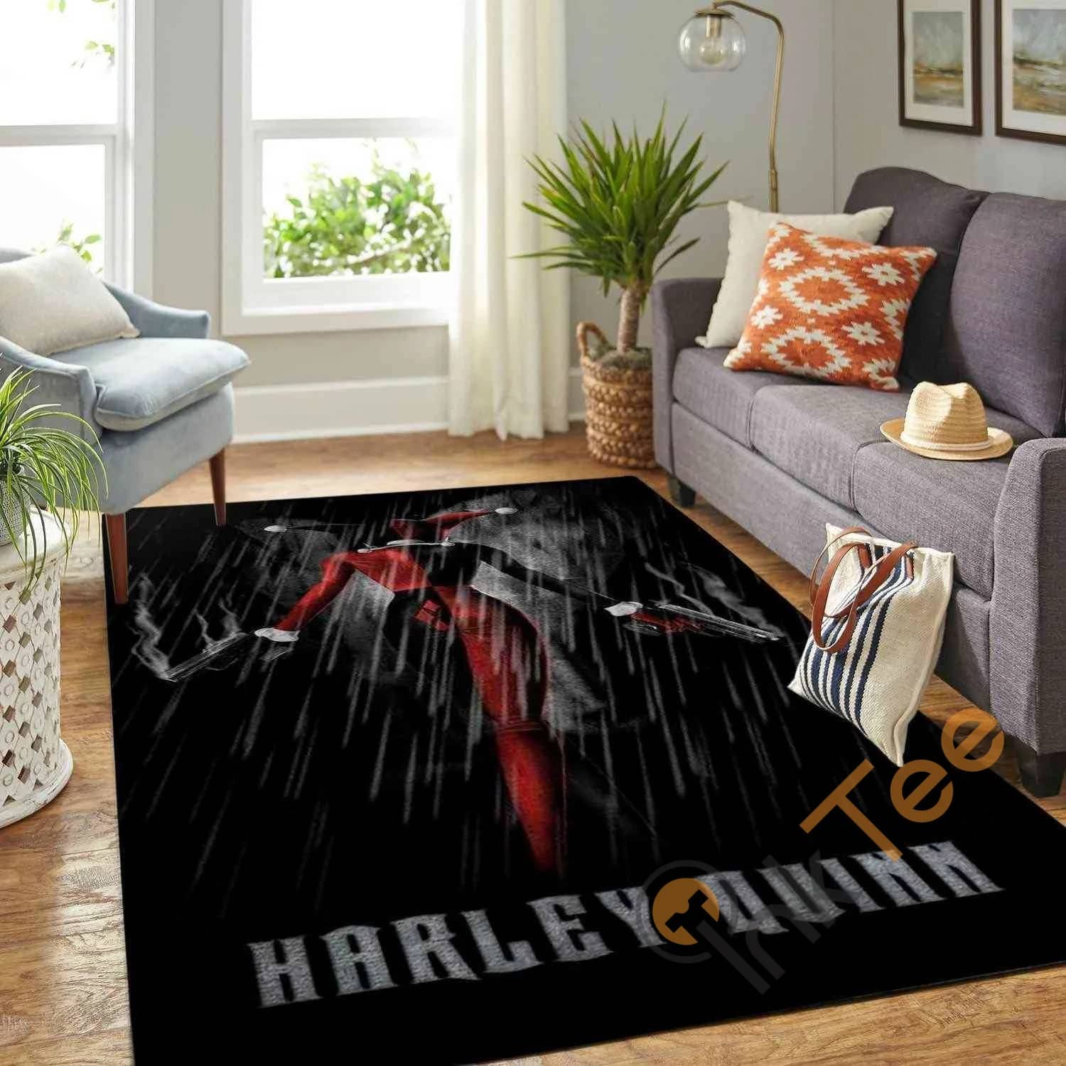 Harley Quinn Area  Amazon Best Seller Sku 2198 Rug