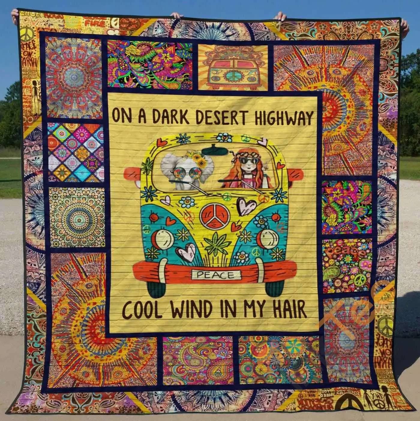 Hippie Ver2  Blanket Th1507 Quilt