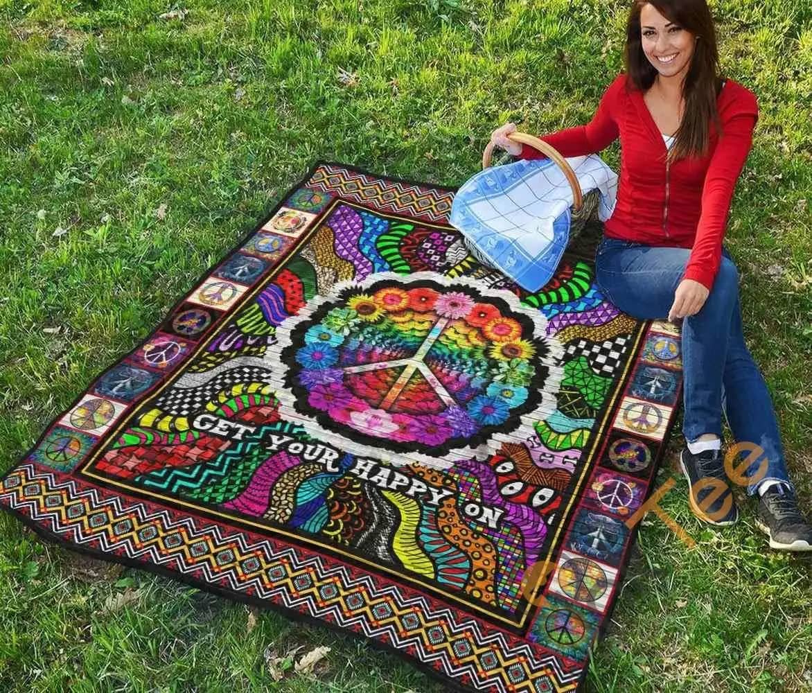 Hippie Ver6  Blanket Th1507 Quilt