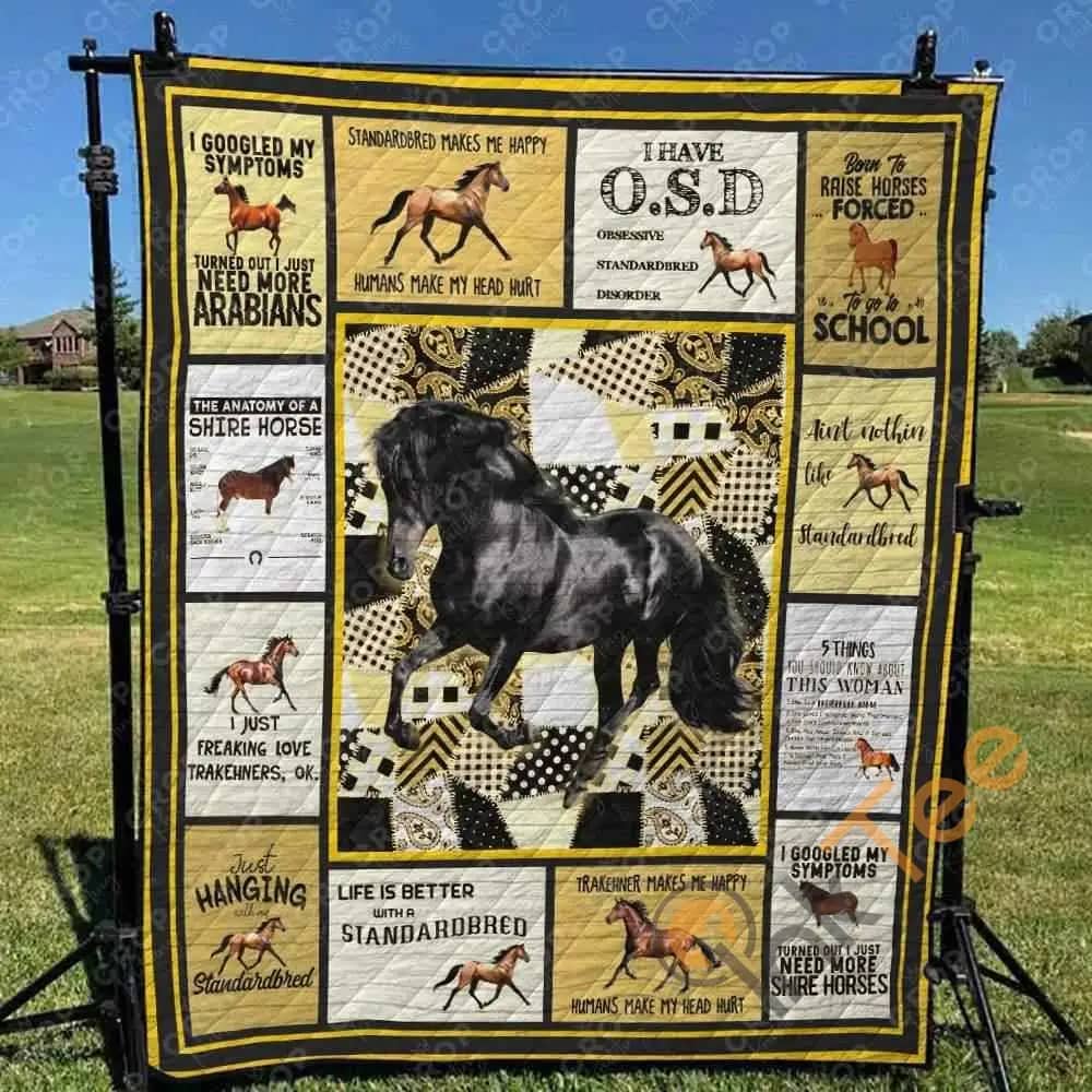 Horse1   Blanket Th1307 Quilt