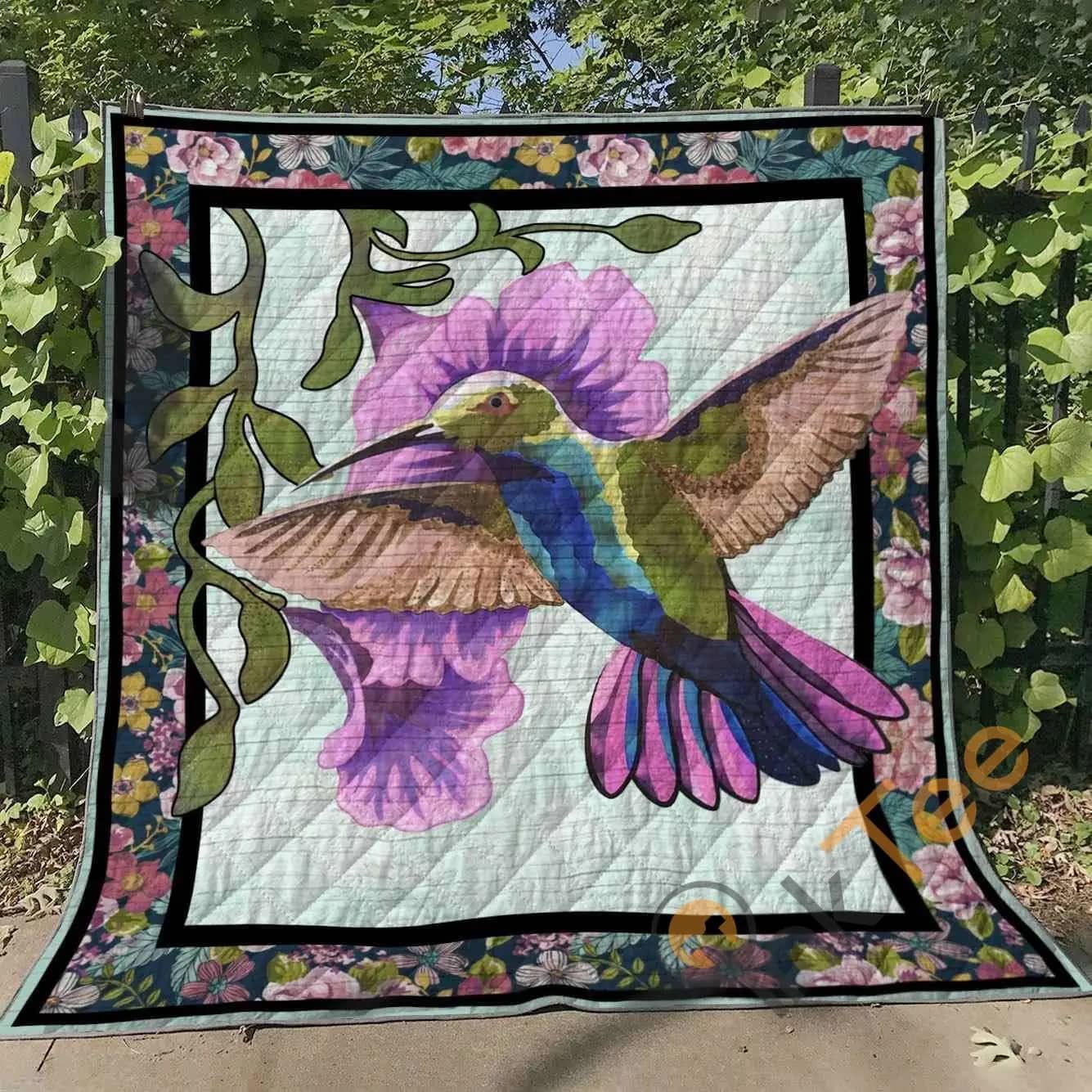 Hummingbird V1  Blanket TH2906 Quilt