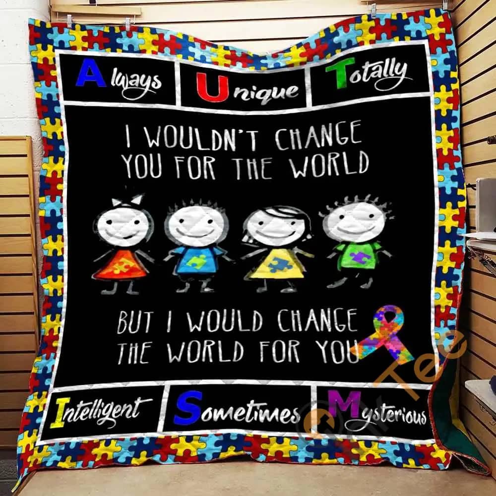 I Would Change The World For You  Blanket Th1707 Quilt