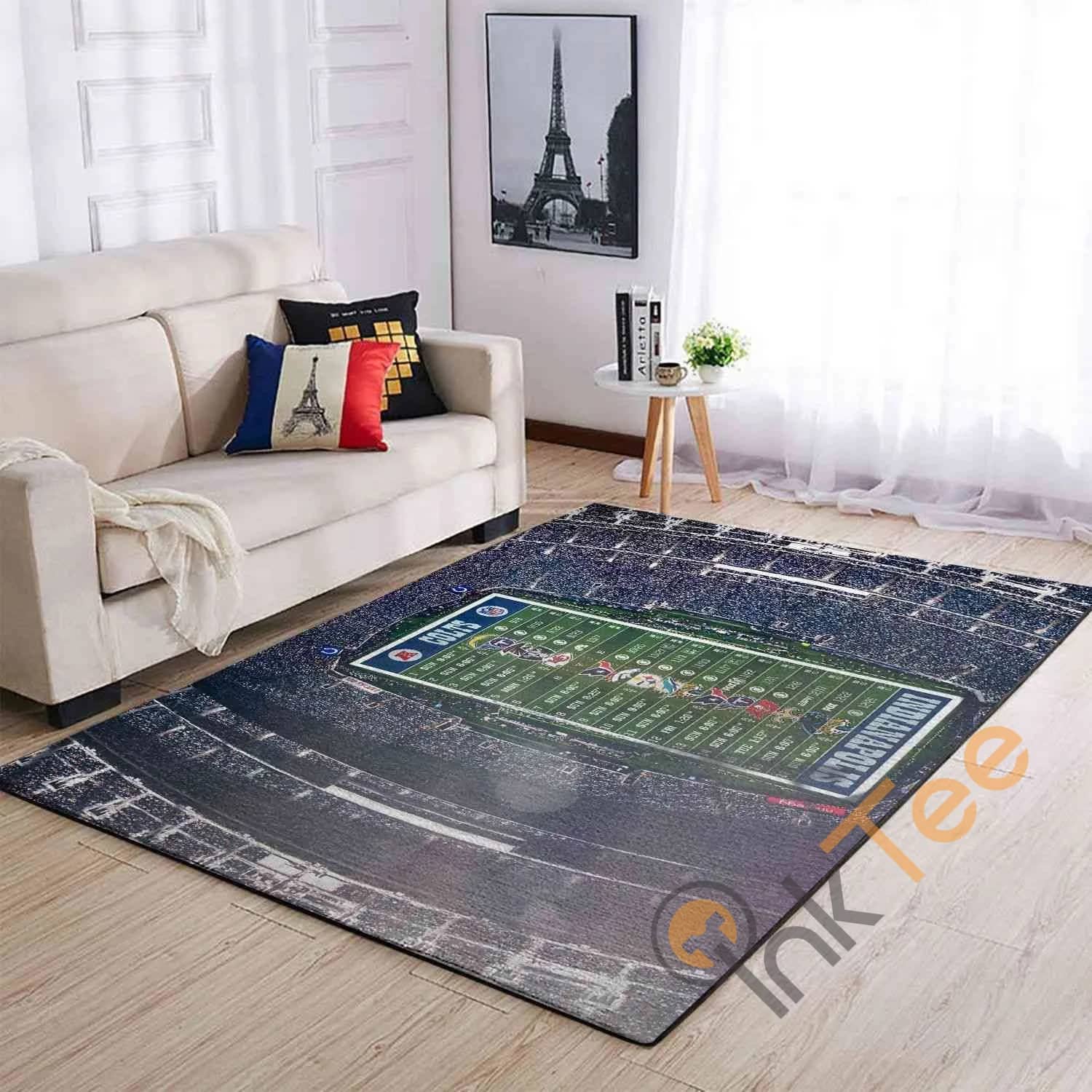 Indianapolis Colts Area  Amazon Best Seller Sku 2268 Rug