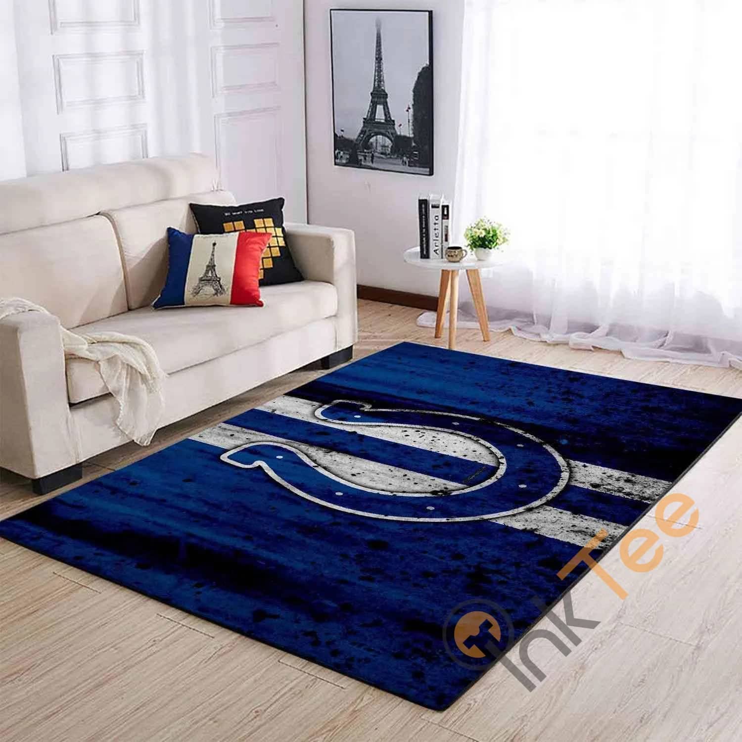 Indianapolis Colts Area  Amazon Best Seller Sku 2270 Rug