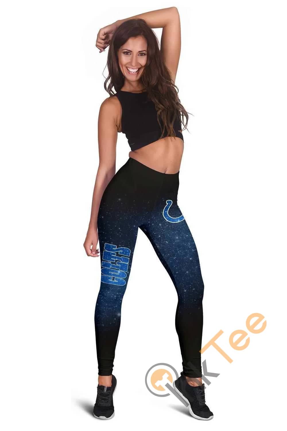 Indianapolis Colts 3D All Over Print For Yoga Fitness Women's Leggings