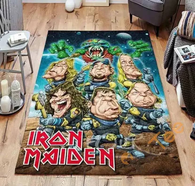 Iron Maiden Area  Amazon Best Seller Sku 605 Rug