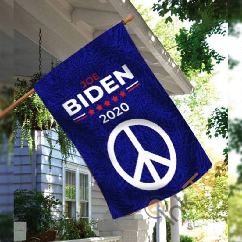 Joe Biden 2020 For President Peace Rustic Country Decor Sku 0139 House Flag