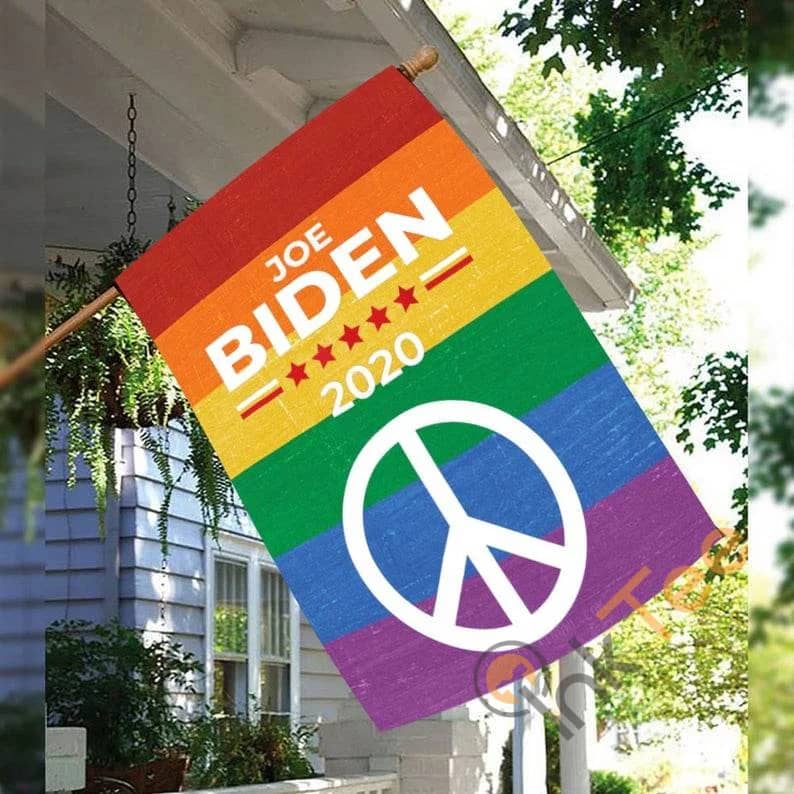 Joe Biden 2020 For President Peace Rustic Country Decor Sku 0156 House Flag