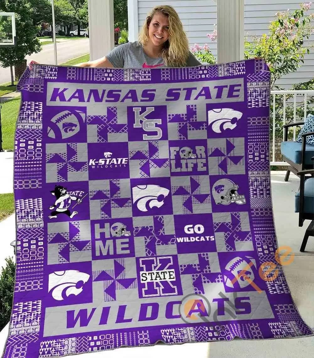 Kansas State Wildcats Ver3  Blanket Th1507 Quilt