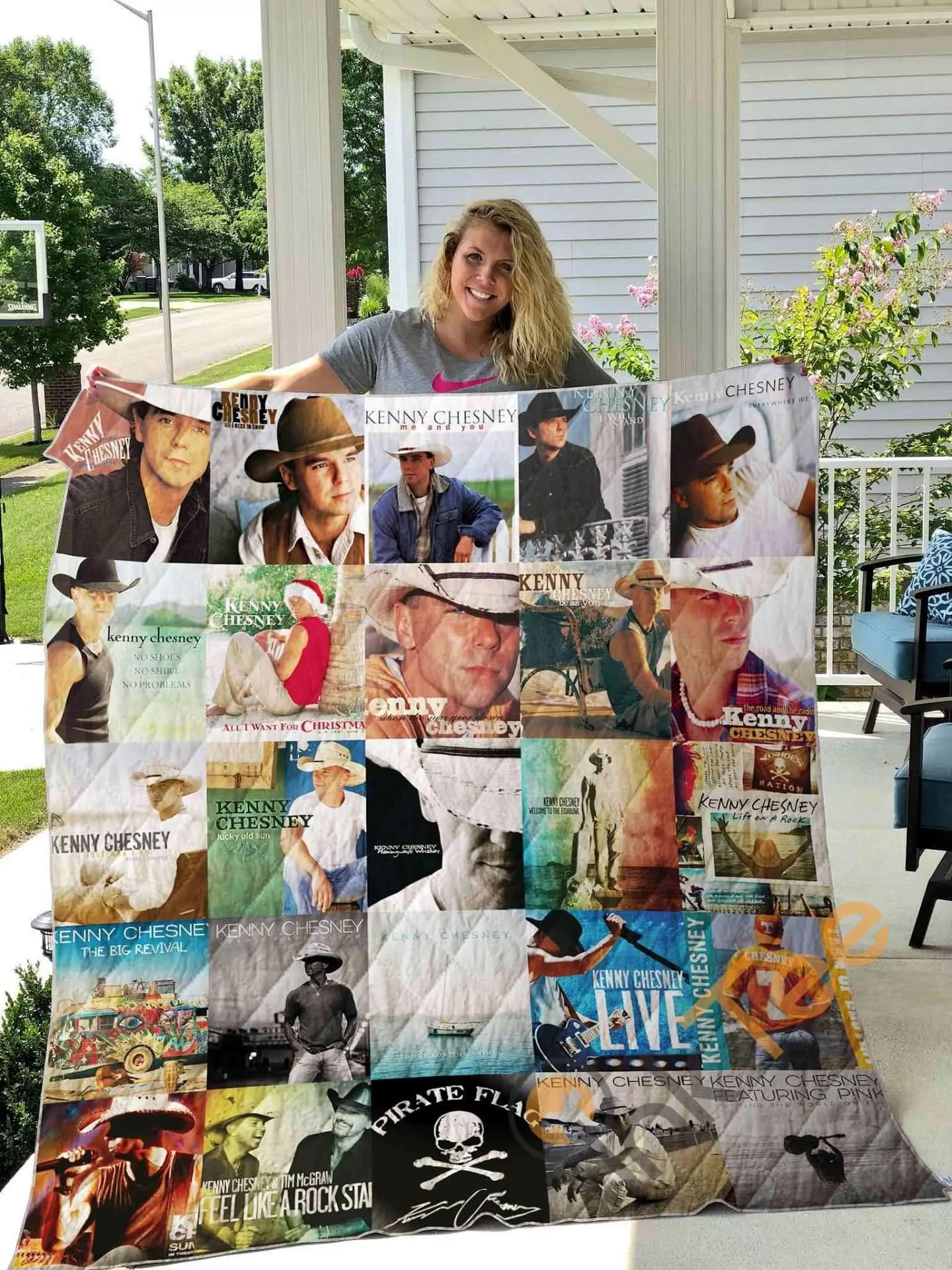 Kenny Chesney Style 2  Blanket Th1707 Quilt