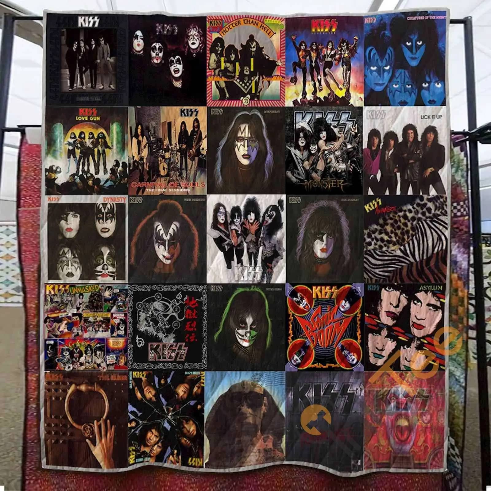 Kiss Band  Blanket TH0107 Quilt