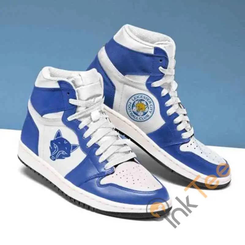Leicester City Custom Air Jordan Shoes