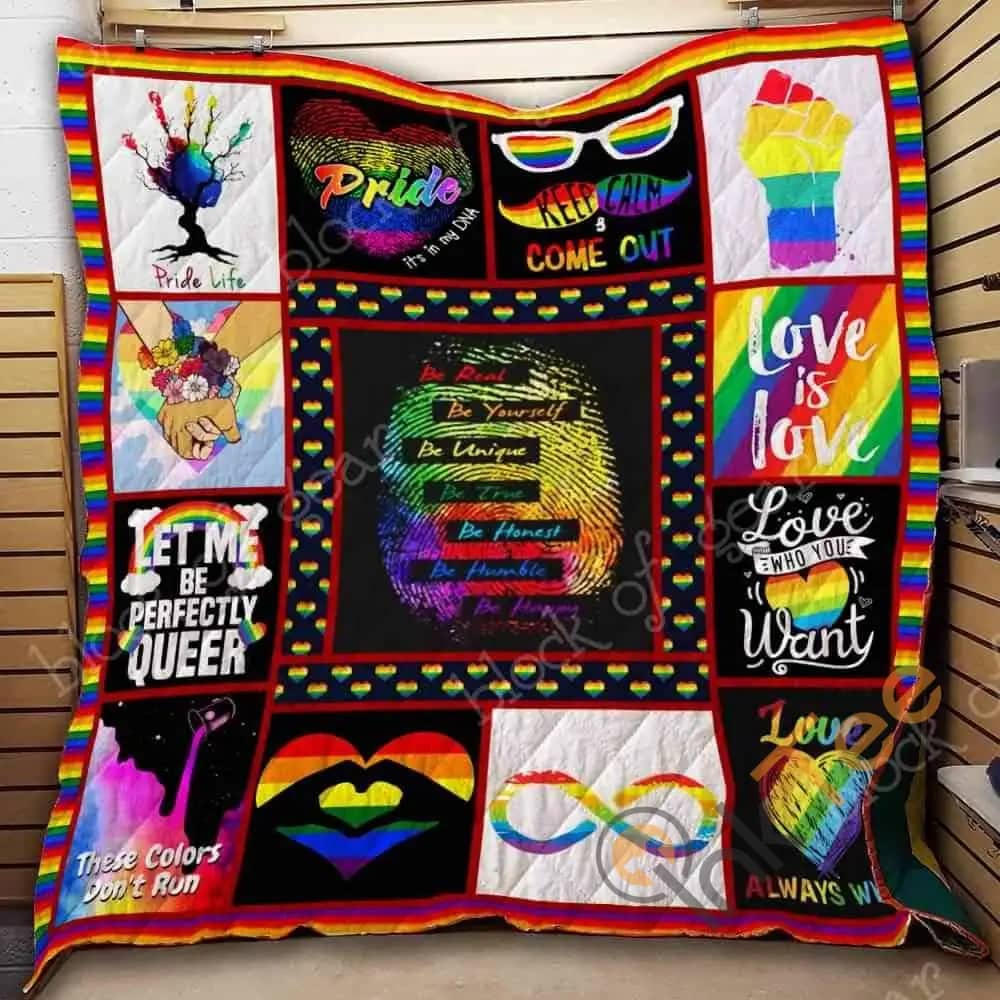 LGBT  Blanket KC1707 Quilt