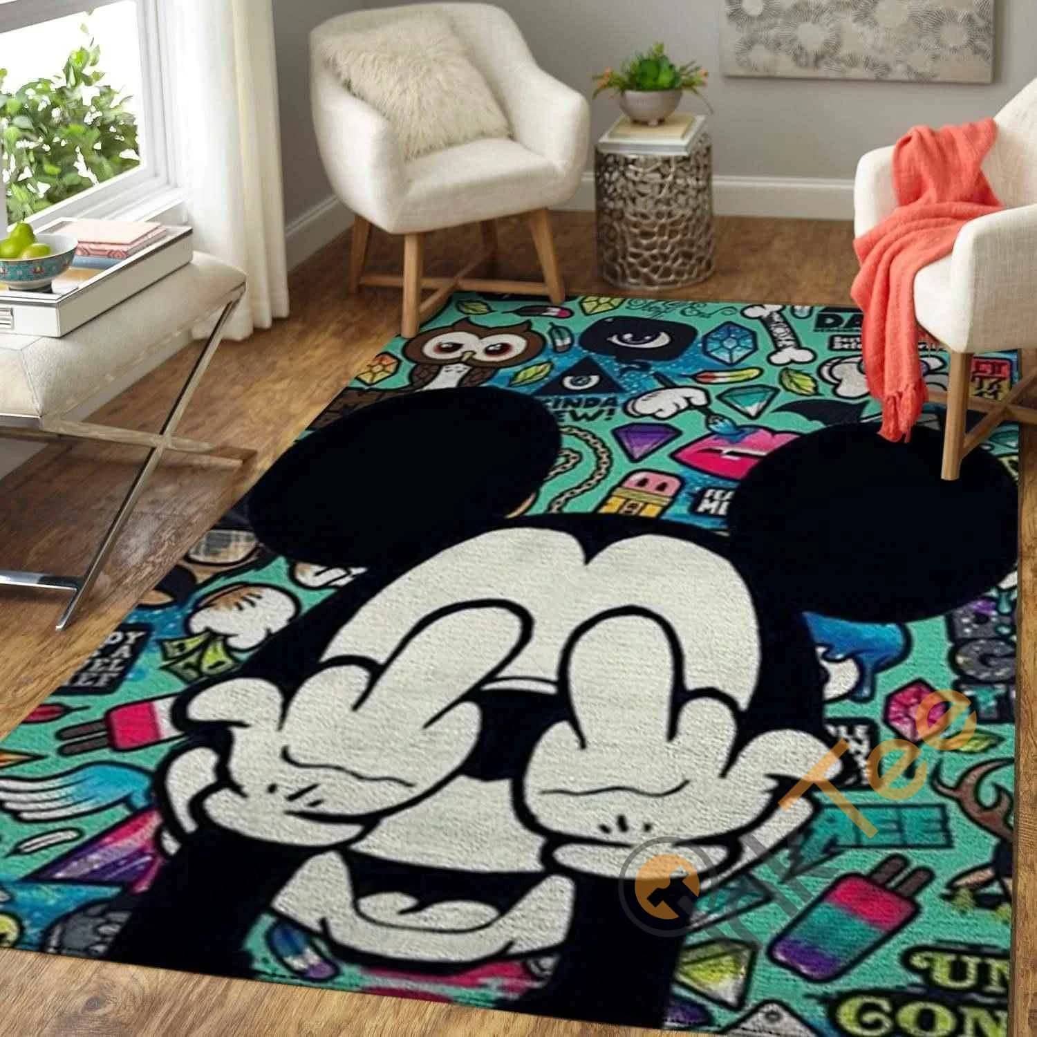 Mickey Mouse Area  Amazon Best Seller Sku 1158 Rug