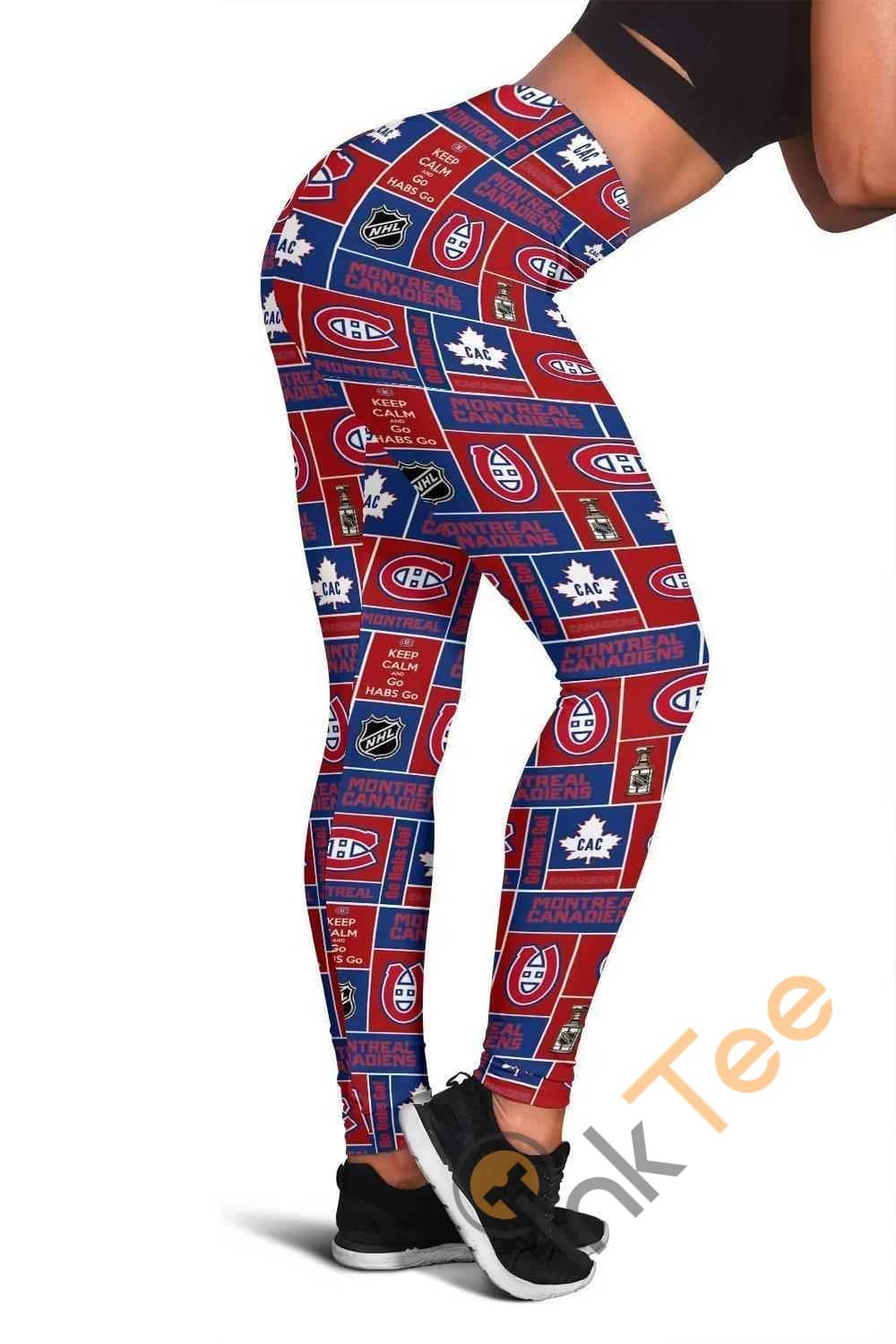 Montreal Canadiens 3D All Over Print For Yoga Fitness Women's Leggings