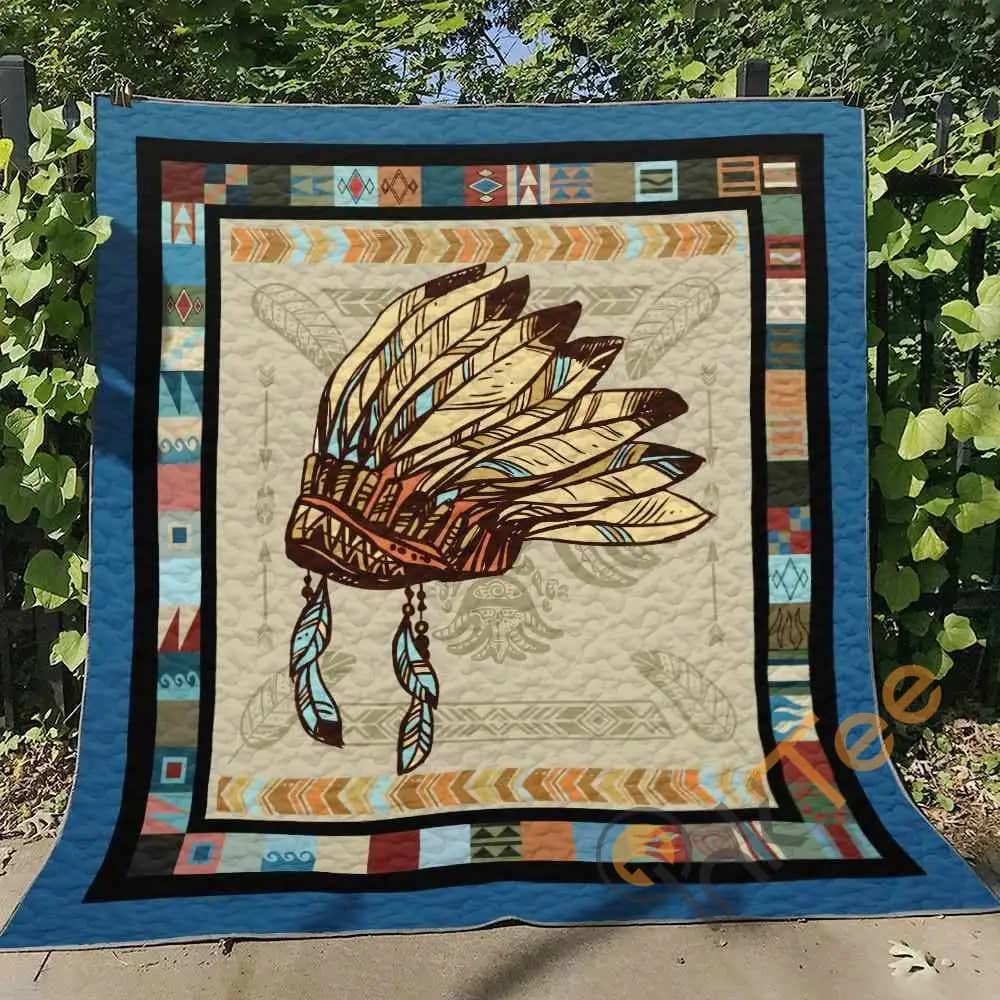 Native American Ver3  Blanket Th1507 Quilt