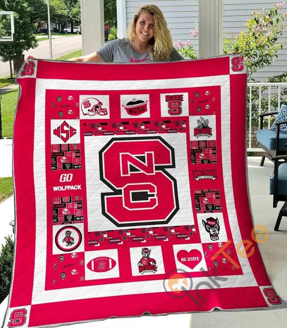 Nc State Wolfpack Ver1  Blanket Th1507 Quilt