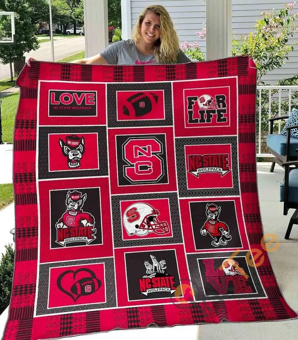 Nc State Wolfpack Ver2  Blanket Th1507 Quilt