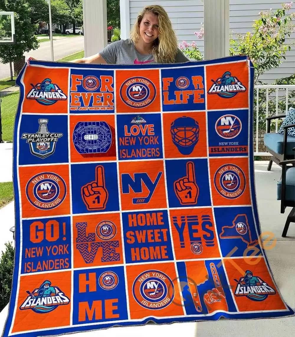 New York Islanders  Blanket TH2906 Quilt