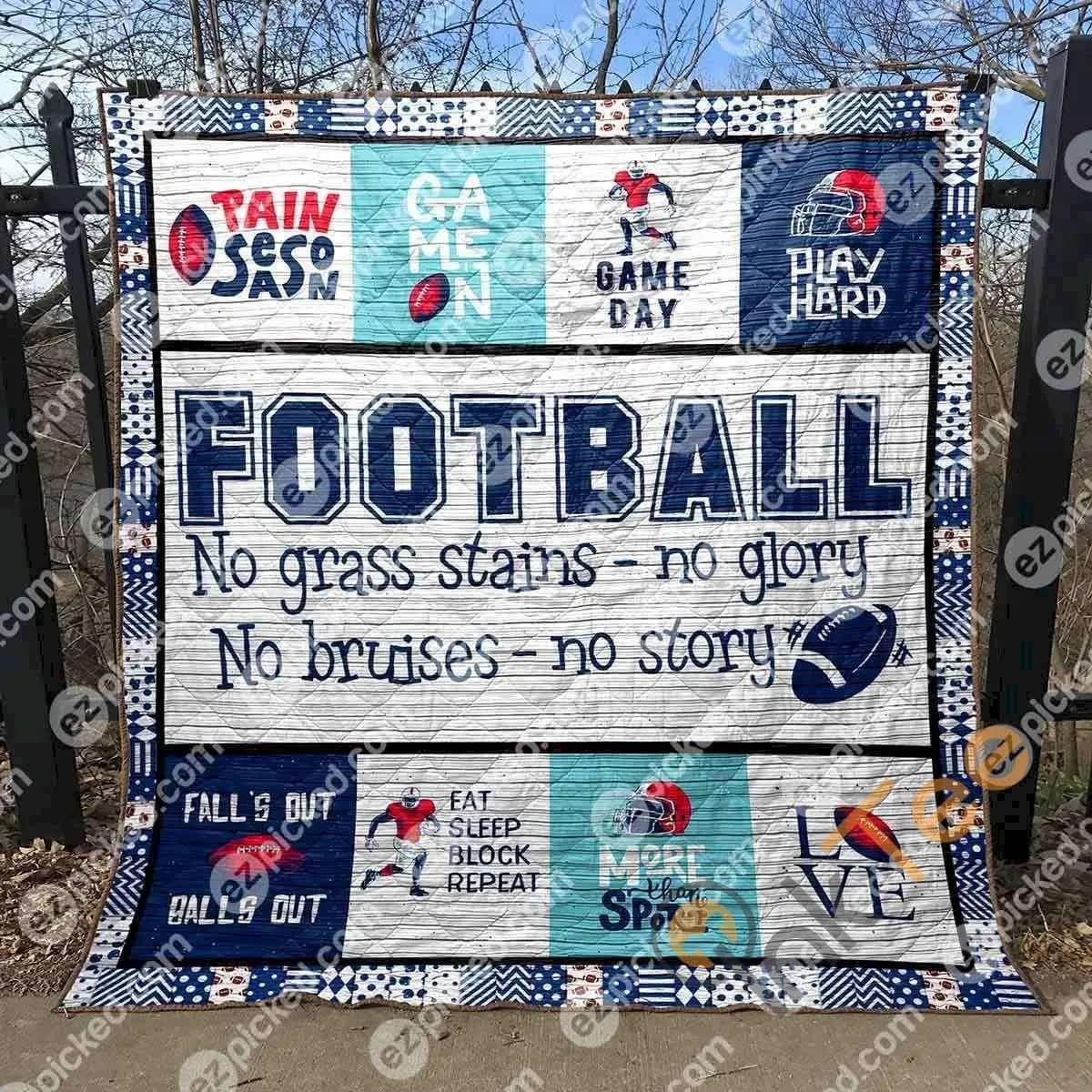 No Bruises No Story  Blanket Th2906 Quilt
