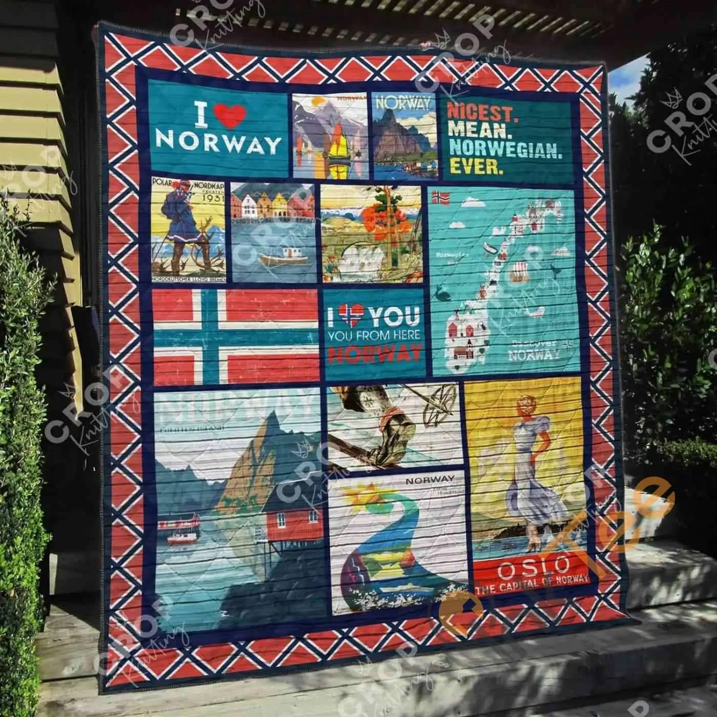 Norway 1  Blanket Th1307 Quilt
