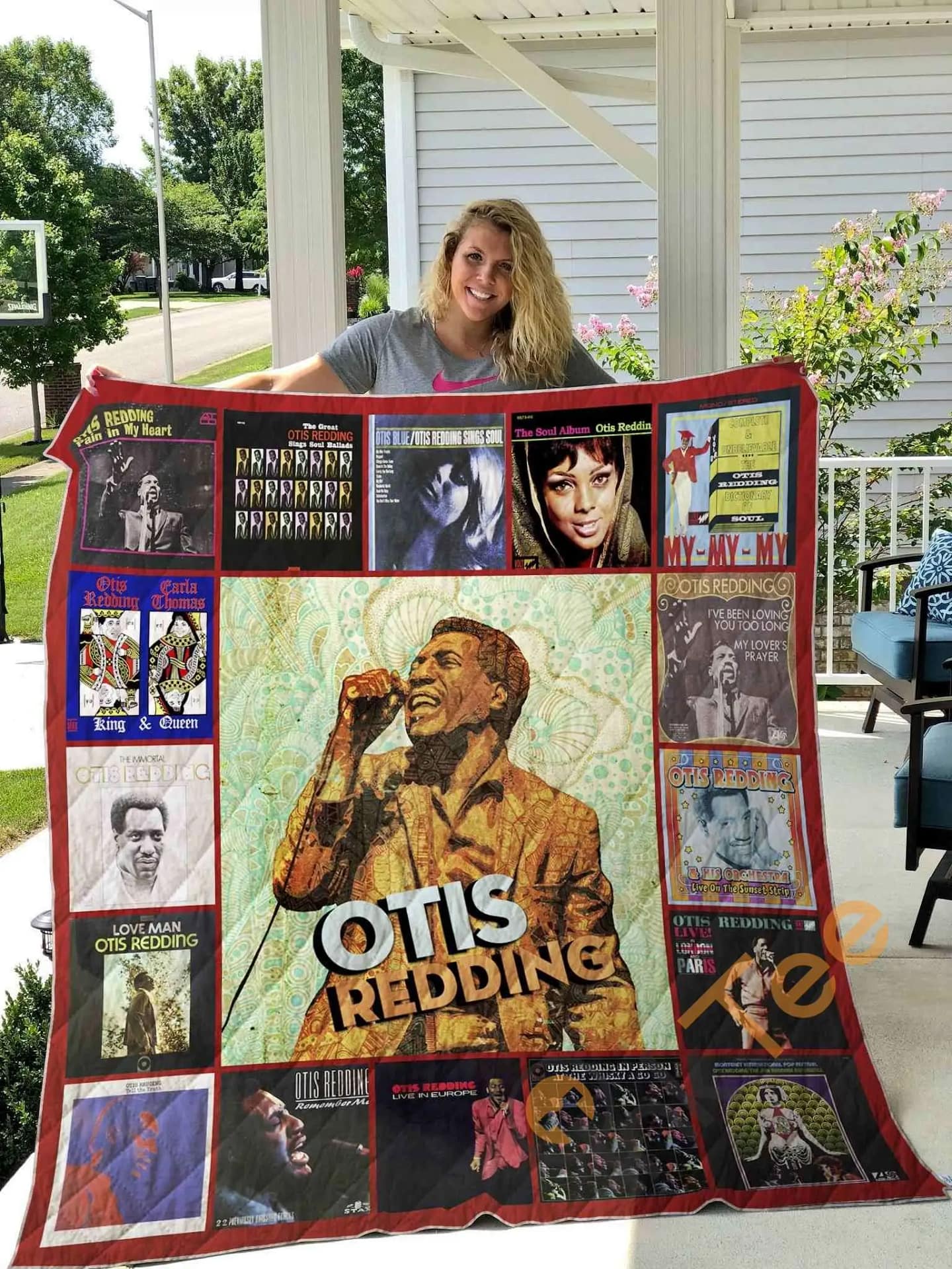 Otis Redding Style 2  Blanket TH1707 Quilt