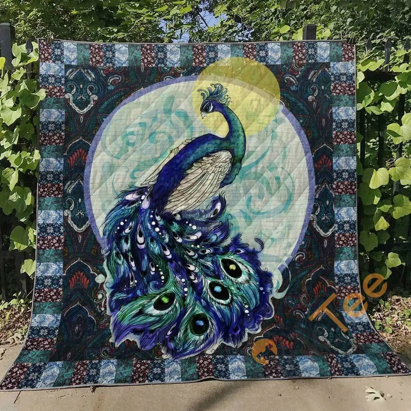 Peacock  Blanket TH0107 Quilt