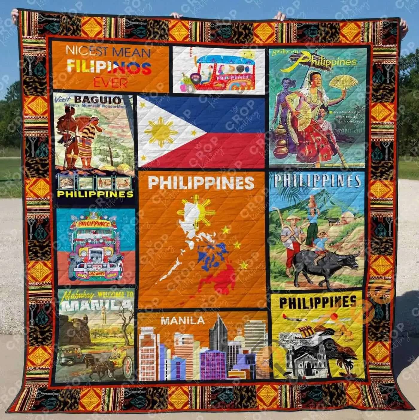 Philippines 1  Blanket Th1307 Quilt