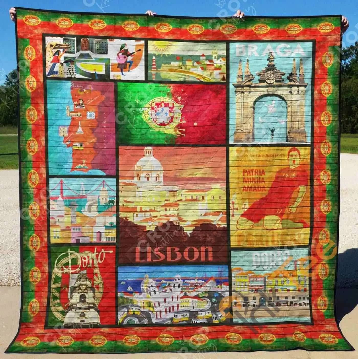 Portugal  Blanket Th1307 Quilt