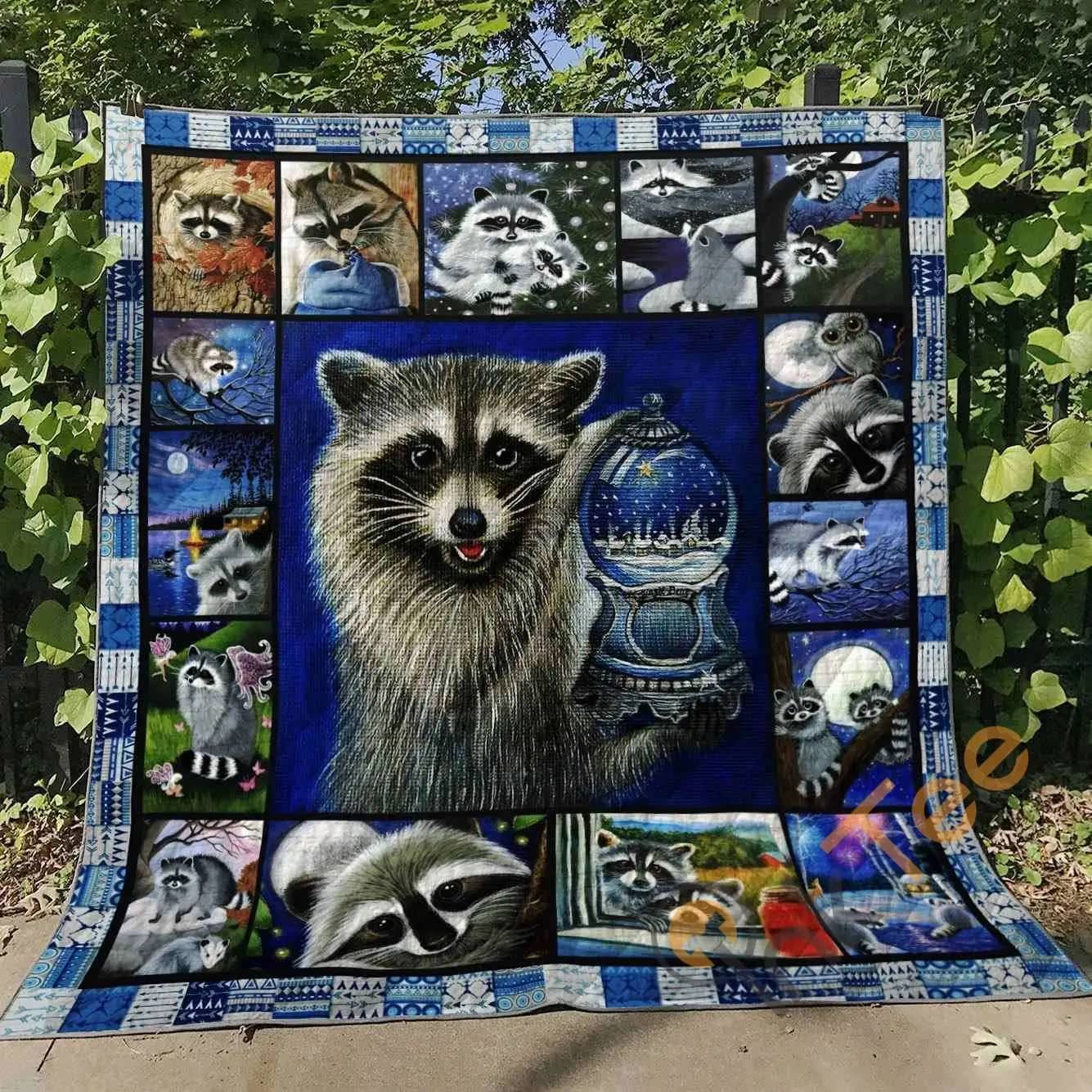 Raccoon  Blanket TH0107 Quilt
