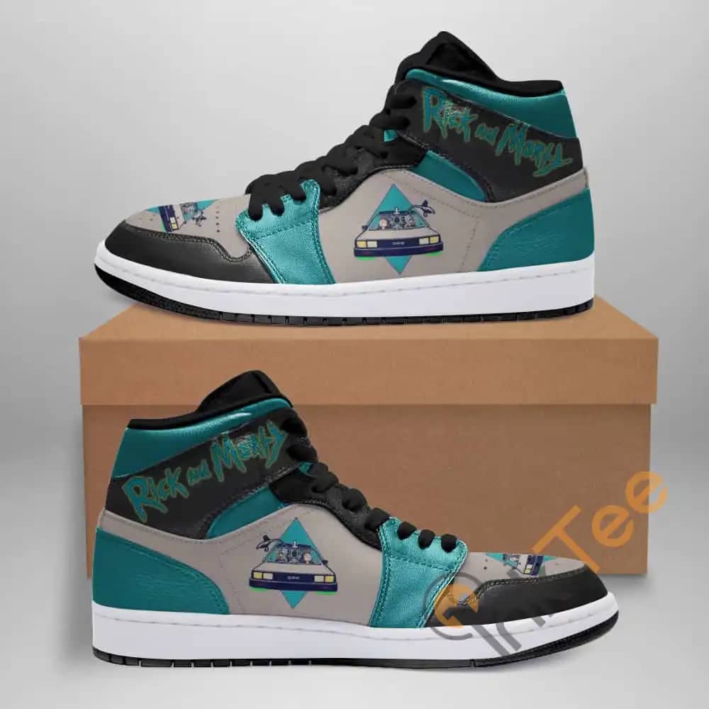 Rick And Morty  Custom Air Jordan Shoes