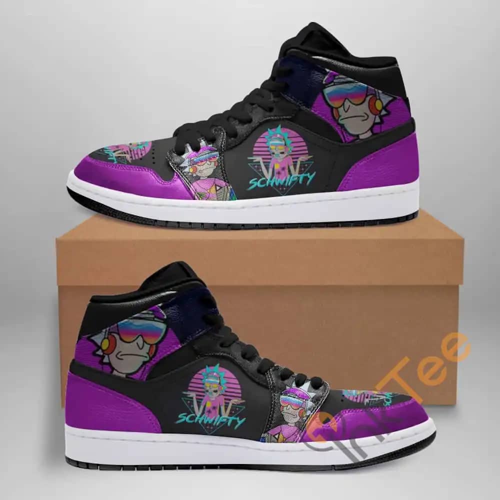 Rick And Morty Ha138 Custom Air Jordan Shoes