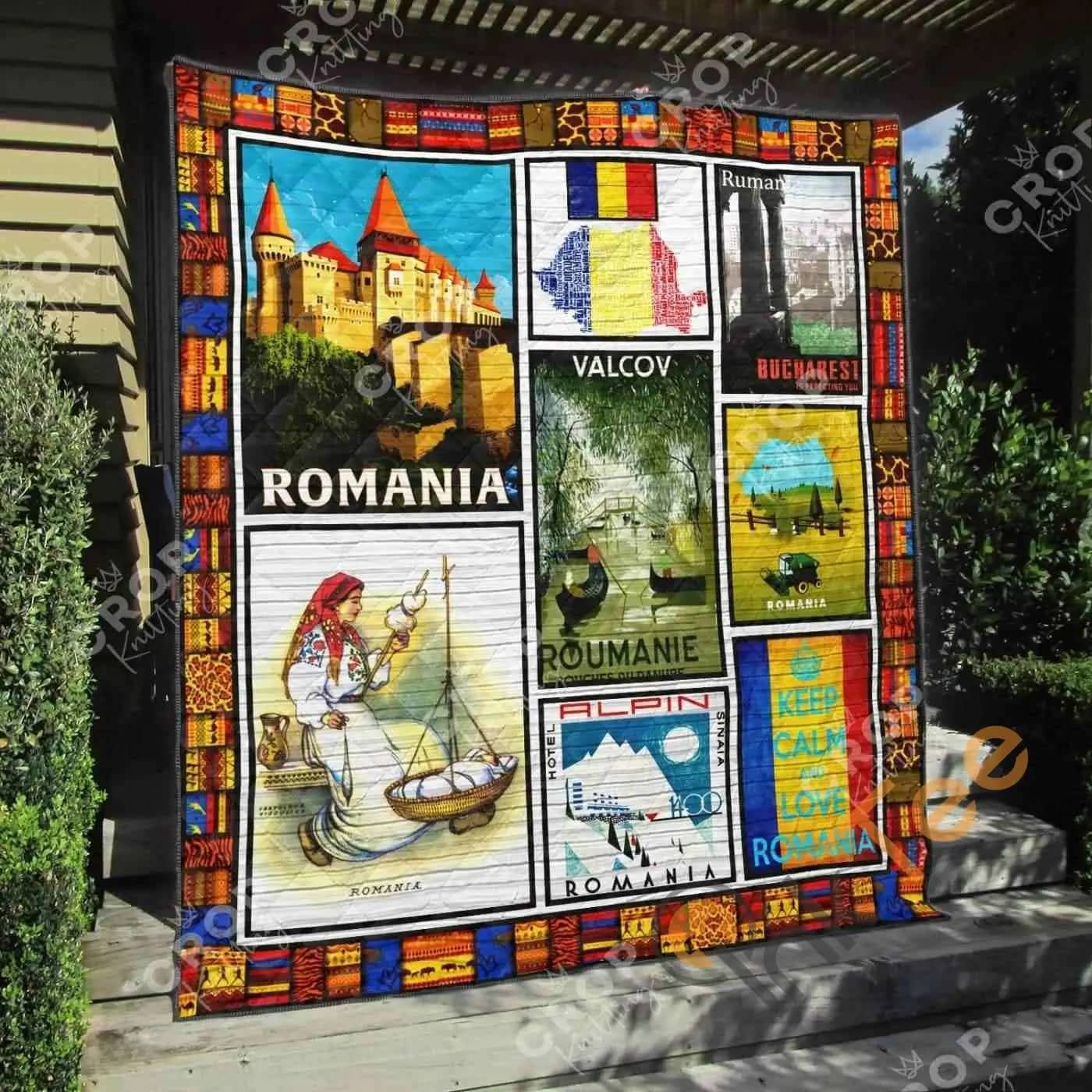 Romania  Blanket Th1307 Quilt