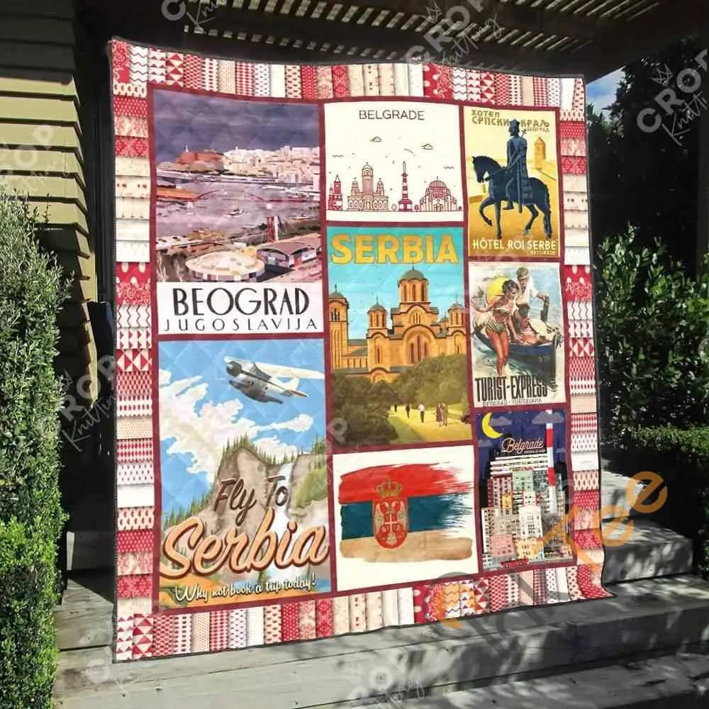 Serbia  Blanket Th1307 Quilt
