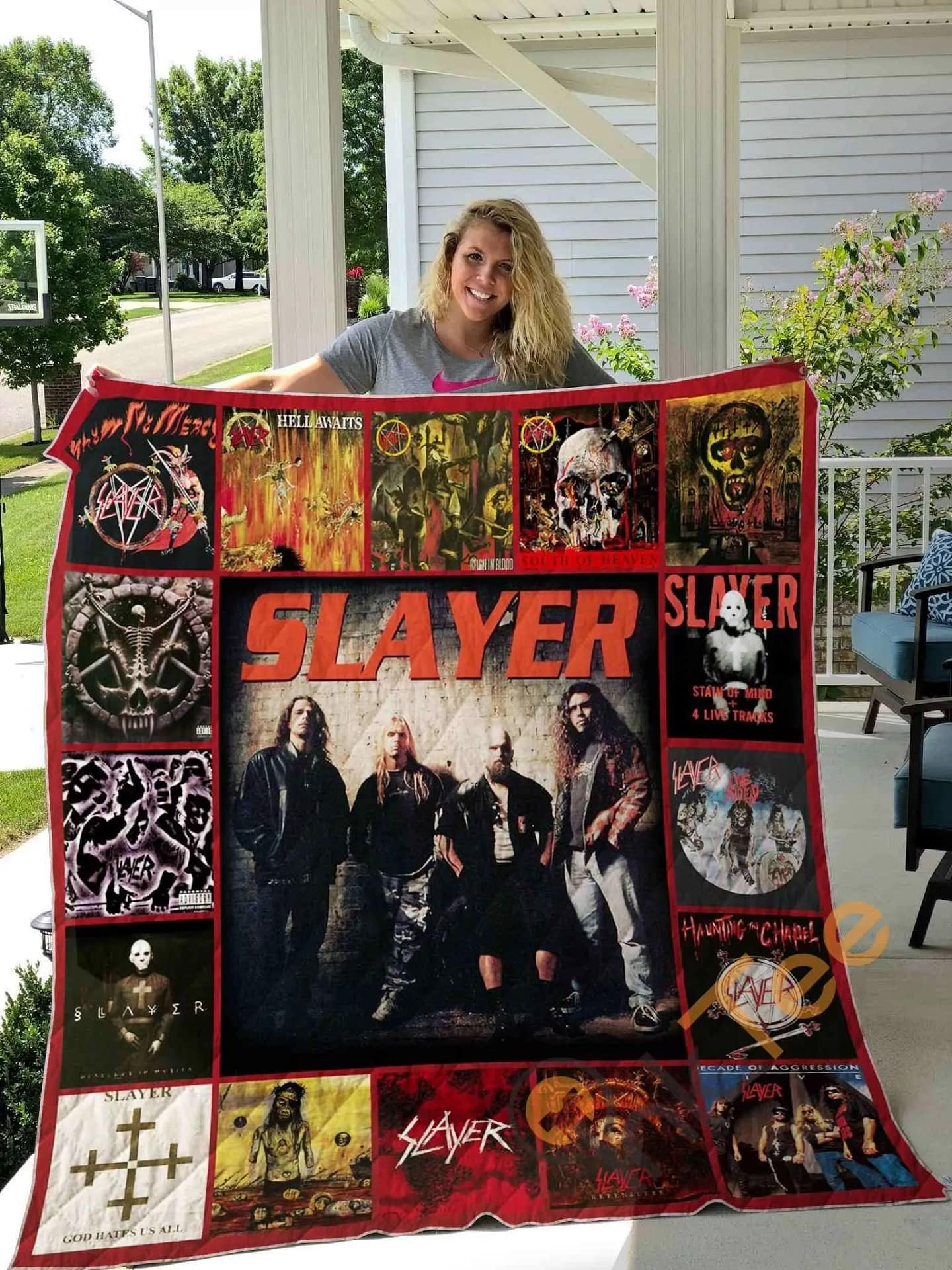 Slayer Style 3  Blanket Th1707 Quilt